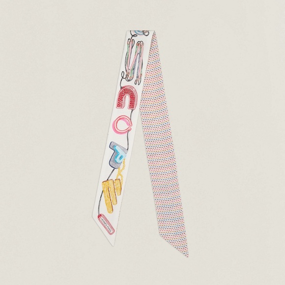 Host pick💕Hermes Chevaloscope Pointille Twilly - Perfect gift 🎁 - Picture 2 of 10